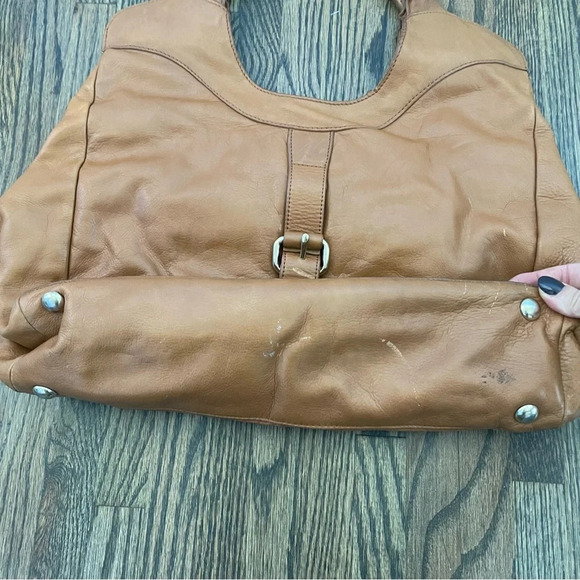 Foley + Corinna Tan Leather Shoulder Bag - Picture 5 of 10
